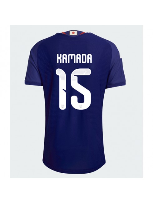 Muži Futbalové oblečenie Japonsko Daichi Kamada #15 MS 2026 Krátky Rukáv - Domáci Muži Futbalové oblečenie Japonsko Daichi Kamada #15 MS 2026 Krátky Rukáv - Domáci